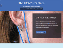 Tablet Screenshot of hearingplace.com